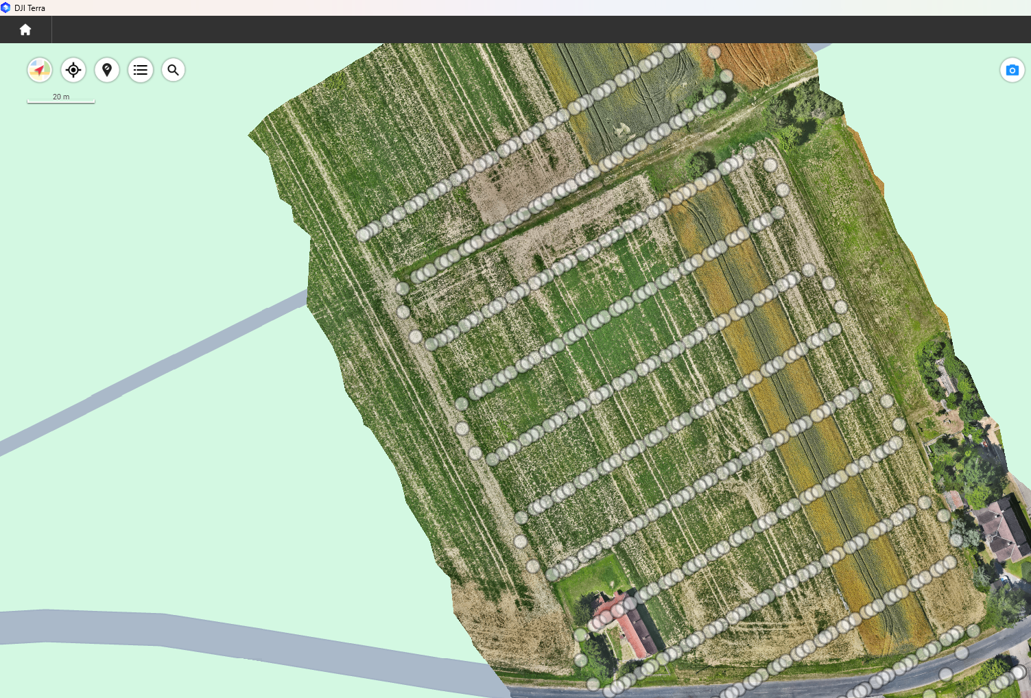 RTK-Orthofoto mit Befliegungsplanung DJI Terra